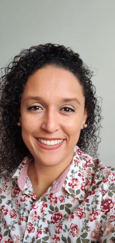 Luíza Falcão, psicóloga voluntária. Créditos: Acervo pessoal